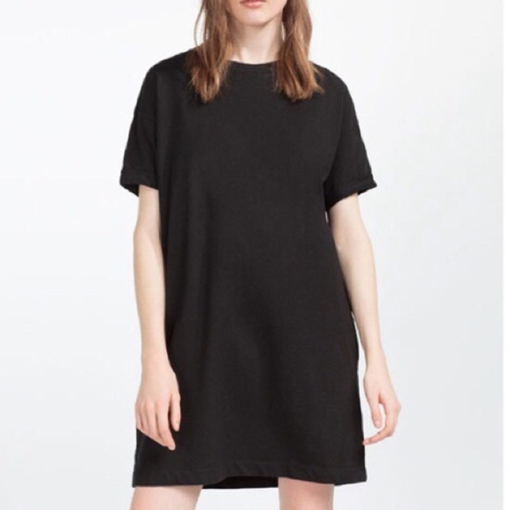 Black Zara mini dress